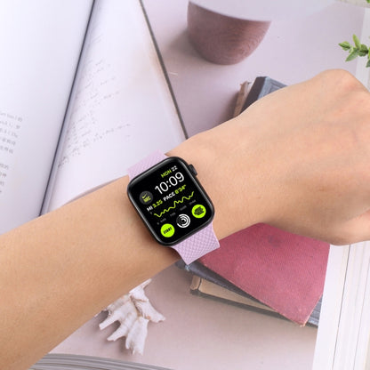 Black Buckle Silicone Watchband Compatible with Apple Watch Series, 7 41mm / 6&SE&5&4 40mm / 3&2&1 38mm