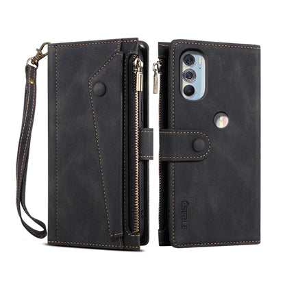 Retro Frosted Leather Phone Case, Compatible with Motorola Edge X30