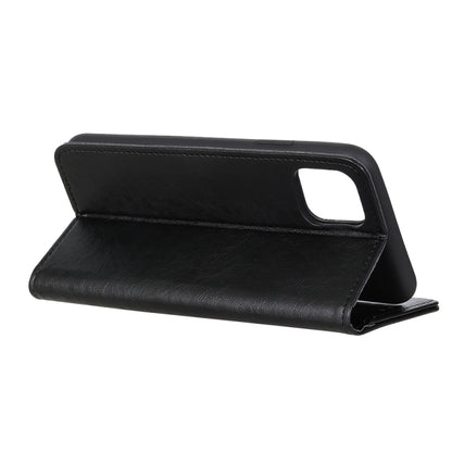 Magnetic Retro Crazy Horse Texture Horizontal Flip Leather Case with Holder & Card Slots