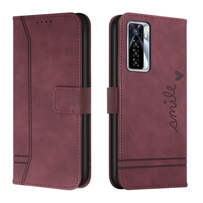 Retro Skin Feel Horizontal Flip Soft TPU + PU Leather Phone Case, Compatible with Tecno Camon 17 Pro