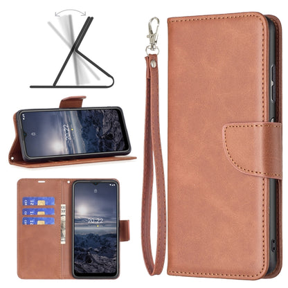 Retro Lambskin Texture Leather Phone Case, Compatible with Nokia G21 / G11