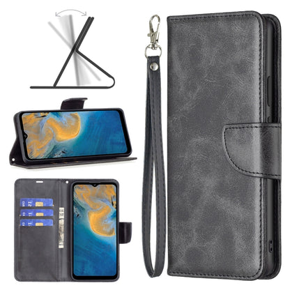 Retro Lambskin Texture Leather Phone Case, Compatible with ZTE Blade A51
