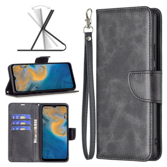 Retro Lambskin Texture Leather Phone Case, Compatible with ZTE Blade A51