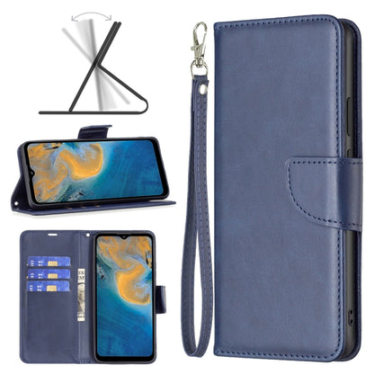 Retro Lambskin Texture Leather Phone Case, Compatible with ZTE Blade A51