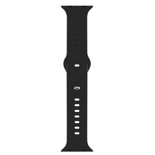 Liquid Silicone Watchband Compatible with Apple Watch Series, 7 45mm / 6&SE&5&4 44mm / 3&2&1 42mm