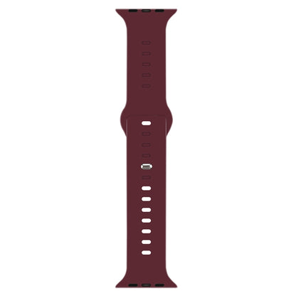 Liquid Silicone Watchband Compatible with Apple Watch Series, 7 45mm / 6&SE&5&4 44mm / 3&2&1 42mm
