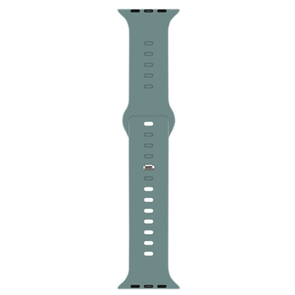Liquid Silicone Watchband Compatible with Apple Watch Series, 7 45mm / 6&SE&5&4 44mm / 3&2&1 42mm