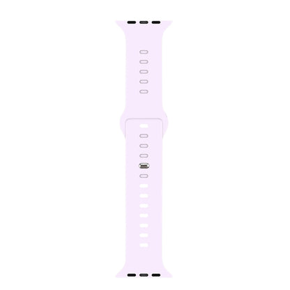 Liquid Silicone Watchband Compatible with Apple Watch Series, 7 45mm / 6&SE&5&4 44mm / 3&2&1 42mm