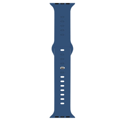 Liquid Silicone Watchband Compatible with Apple Watch Series, 7 45mm / 6&SE&5&4 44mm / 3&2&1 42mm