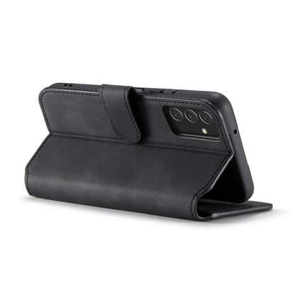 DG.MING Retro Oil Edge Flip Leather Phone Case, Compatible with Samsung Galaxy A13 4G