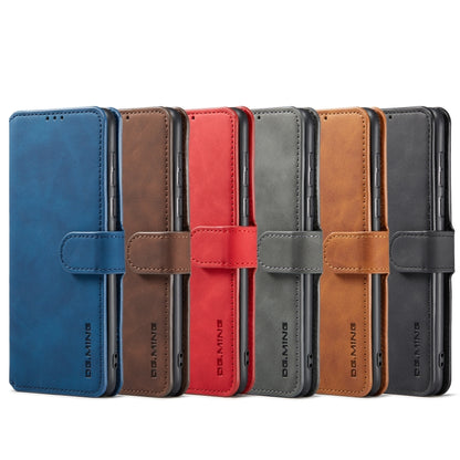 DG.MING Retro Oil Edge Flip Leather Phone Case, Compatible with Samsung Galaxy A13 4G