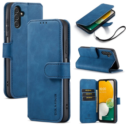 DG.MING Retro Oil Edge Flip Leather Phone Case, Compatible with Samsung Galaxy A13 5G