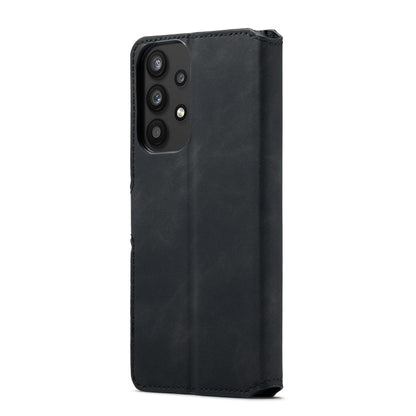 DG.MING Retro Oil Edge Flip Leather Phone Case, Compatible with Samsung Galaxy A33 5G