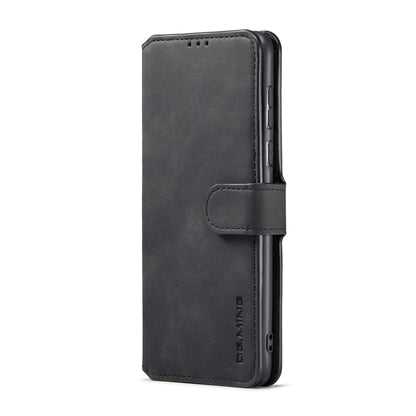 DG.MING Retro Oil Edge Flip Leather Phone Case, Compatible with Samsung Galaxy A73 5G
