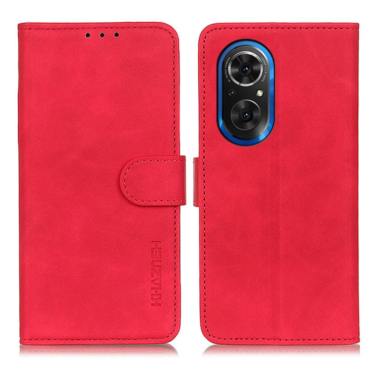 KHAZNEH Retro Texture Horizontal Flip Leather Phone Case, Compatible with Honor 50 SE / Huawei Nova 9 SE