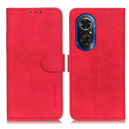 KHAZNEH Retro Texture Horizontal Flip Leather Phone Case, Compatible with Honor 50 SE / Huawei Nova 9 SE