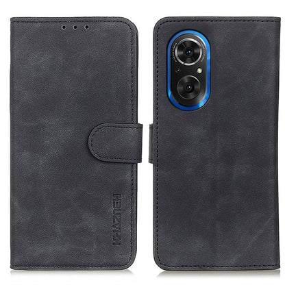 KHAZNEH Retro Texture Horizontal Flip Leather Phone Case, Compatible with Honor 50 SE / Huawei Nova 9 SE