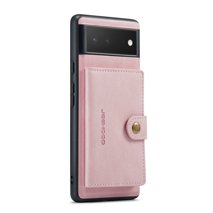 JEEHOOD Retro Magnetic Detachable Phone Case, Compatible with Google Pixel 6A