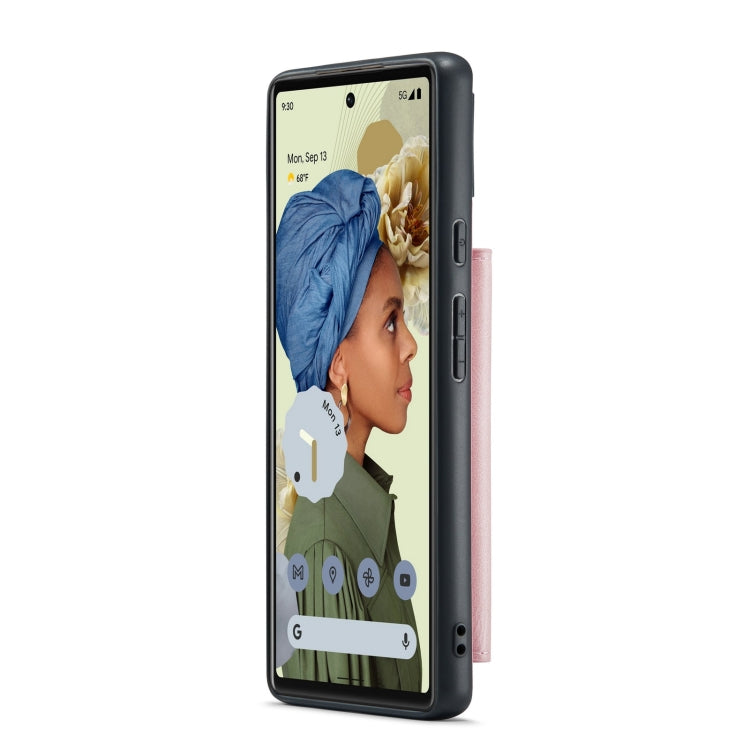 JEEHOOD Retro Magnetic Detachable Phone Case, Compatible with Google Pixel 6A