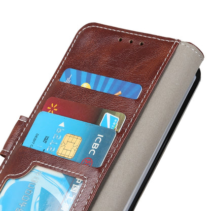 Retro Crazy Horse Texture Leather Phone Case, Compatible with Nokia C21 Plus