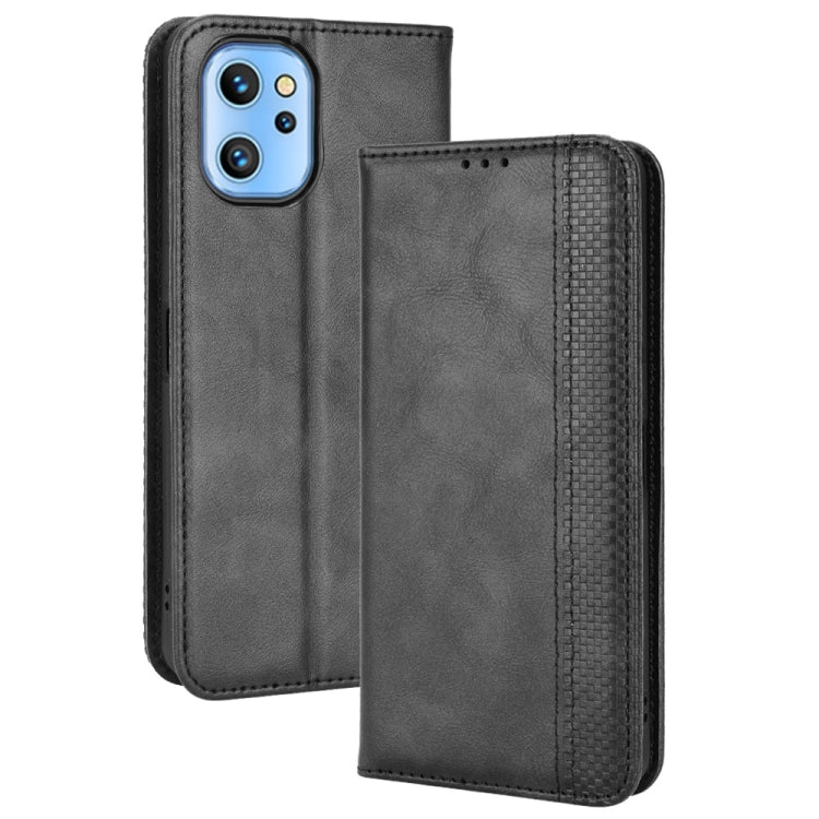 Magnetic Buckle Retro Crazy Horse Leather Phone Case, Compatible with UMIDIGI A13 / A13 Pro / A13S