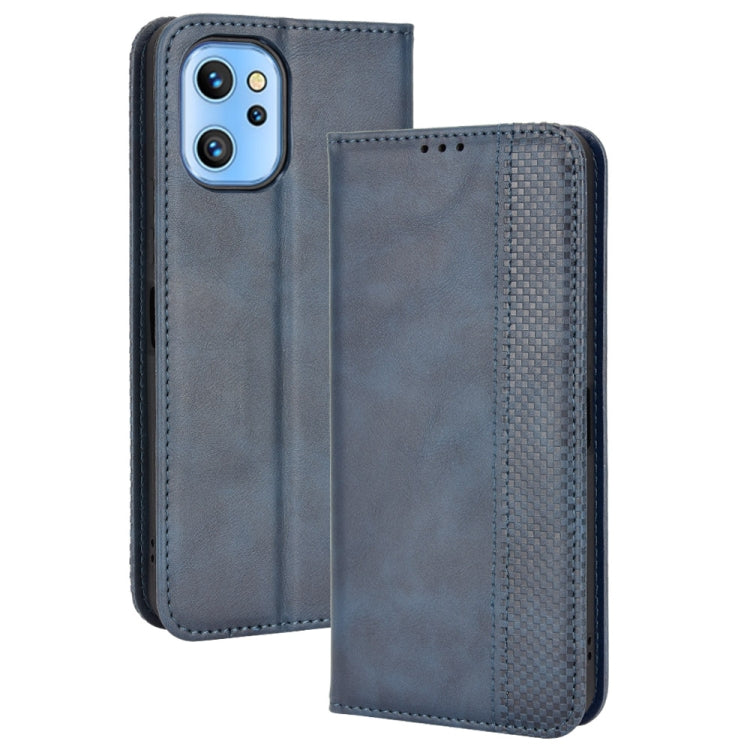 Magnetic Buckle Retro Crazy Horse Leather Phone Case, Compatible with UMIDIGI A13 / A13 Pro / A13S