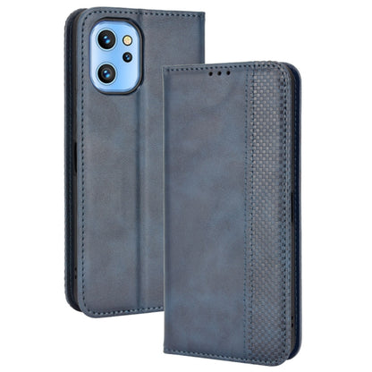 Magnetic Buckle Retro Crazy Horse Leather Phone Case, Compatible with UMIDIGI A13 / A13 Pro / A13S