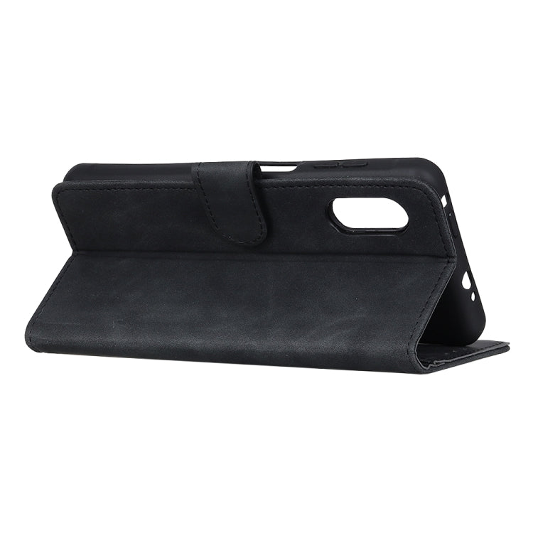 Retro Texture PU + TPU Horizontal Flip Leather Case with Holder & Card Slots & Wallet, Compatible with Galaxy XCover Pro