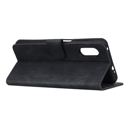 Retro Texture PU + TPU Horizontal Flip Leather Case with Holder & Card Slots & Wallet, Compatible with Galaxy XCover Pro