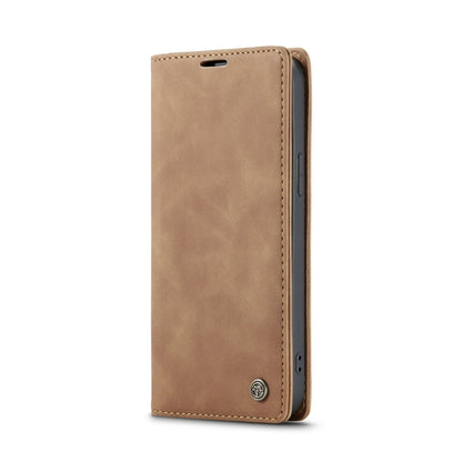 CaseMe-013 Multifunctional Retro Frosted Leather Phone Case, Compatible with iPhone 14 Pro
