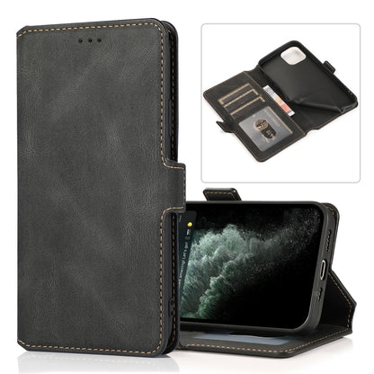 Retro Magnetic Closing Clasp Leather Case
