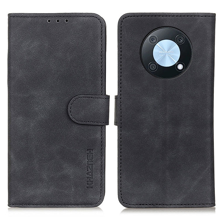 KHAZNEH Retro Texture Horizontal Flip Leather Phone Case, Compatible with Huawei Nova Y90/Enjoy 50 Pro