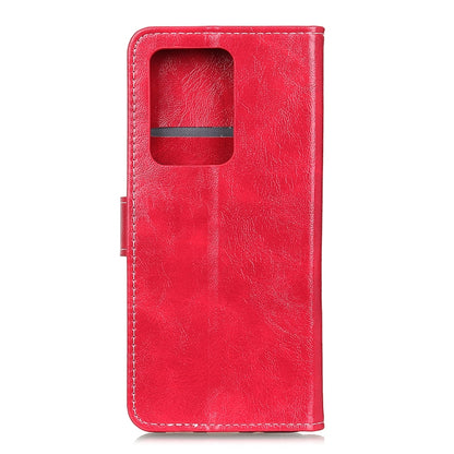 Retro Crazy Horse Texture Horizontal Flip Leather Case with Holder & Card Slots & Photo Frame & Wallet, Compatible with Huawei P40 Pro+