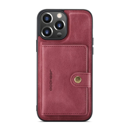 JEEHOOD Retro Magnetic Detachable Leather Phone Case