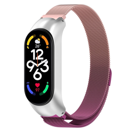 Milan Metal Stainless Steel Watch Band, Compatible with Xiaomi Mi Band 7 / 7NFC