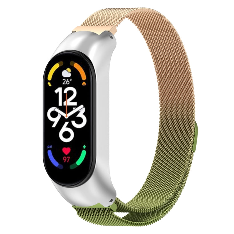 Milan Metal Stainless Steel Watch Band, Compatible with Xiaomi Mi Band 7 / 7NFC