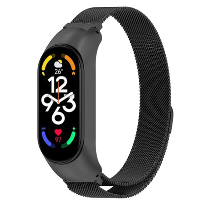 Milan Metal Stainless Steel Watch Band, Compatible with Xiaomi Mi Band 7 / 7NFC