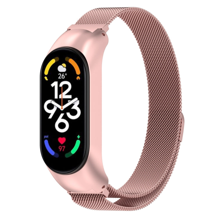 Milan Metal Stainless Steel Watch Band, Compatible with Xiaomi Mi Band 7 / 7NFC