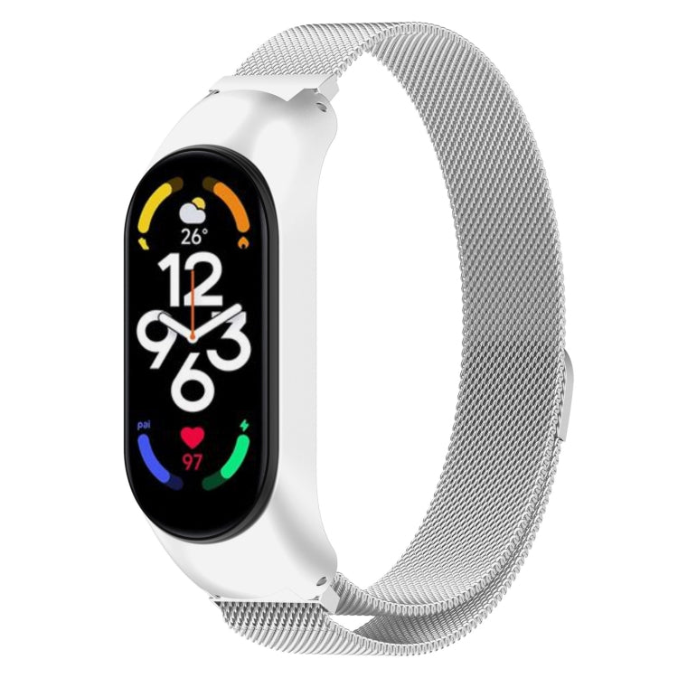 Milan Metal Stainless Steel Watch Band, Compatible with Xiaomi Mi Band 7 / 7NFC