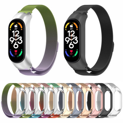 Milan Metal Stainless Steel Watch Band, Compatible with Xiaomi Mi Band 7 / 7NFC