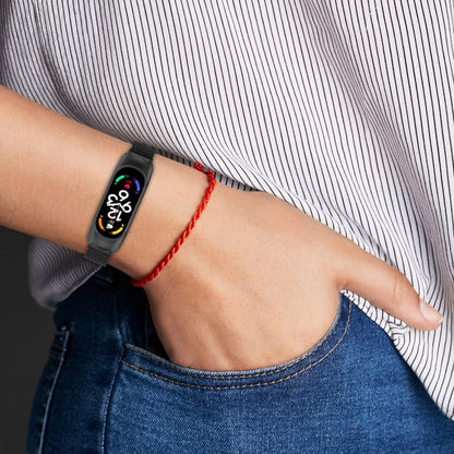 Milan Metal Stainless Steel Watch Band, Compatible with Xiaomi Mi Band 7 / 7NFC