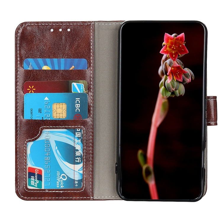 Retro Crazy Horse Texture Horizontal Flip Leather Phone Case, Compatible with Huawei Nova 10 SE