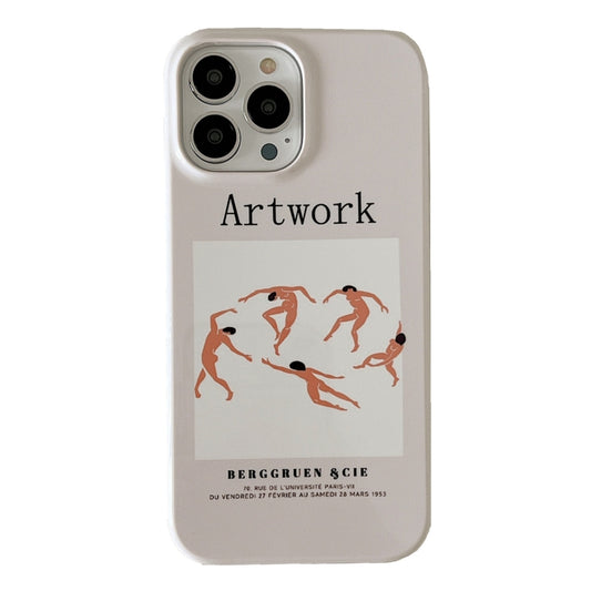 2 in 1 Detachable Painted Pattern Phone Case, For iPhone 14 Pro