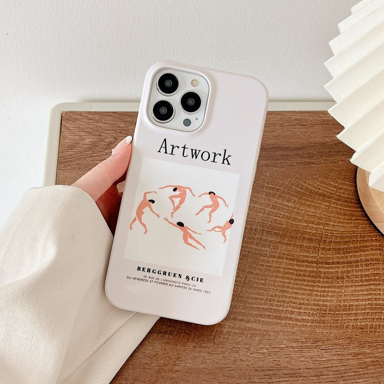 2 in 1 Detachable Painted Pattern Phone Case, For iPhone 14 Pro