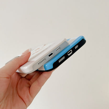 2 in 1 Detachable Painted Pattern Phone Case, For iPhone 14 Pro