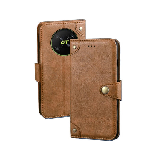 idewei Retro Texture Leather Phone Case