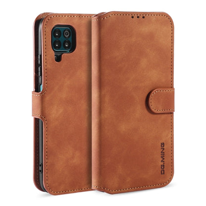 DG.MING Retro Oil Side Horizontal Flip Case with Holder & Card Slots & Wallet, Compatible with Huawei P40 Lite / Nova 6 SE