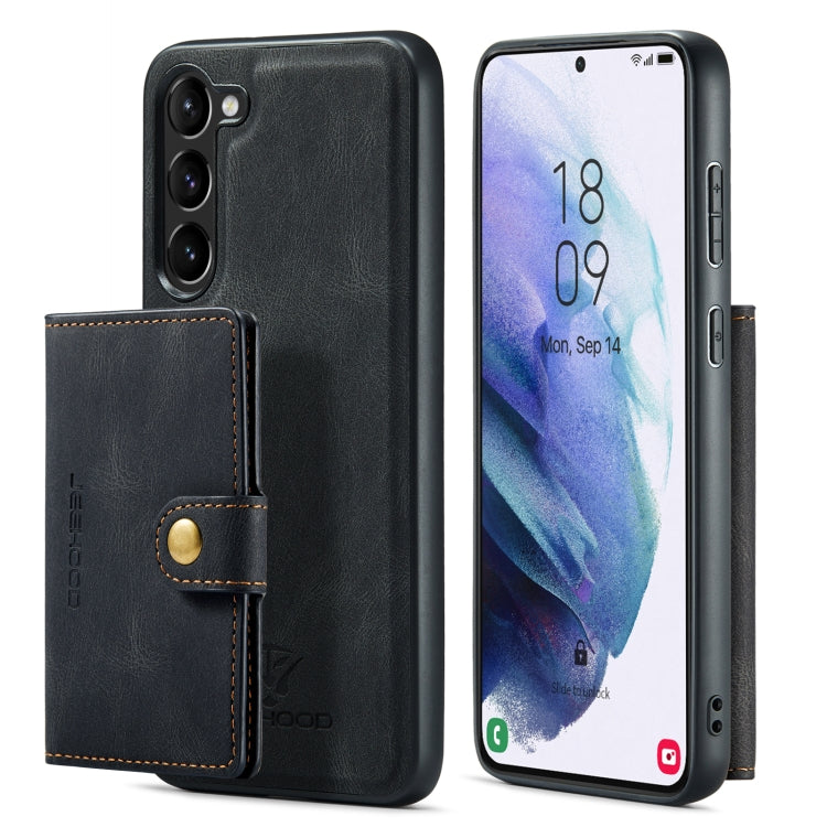 JEEHOOD Retro Magnetic Detachable Protective Phone Case with Wallet & Card Slot