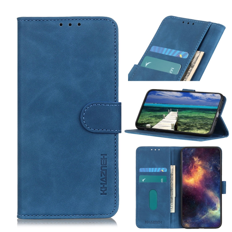 KHAZNEH Retro Texture Horizontal Flip Leather Phone Case, Compatible with Samsung Galaxy S23 FE 5G