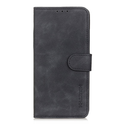 KHAZNEH Retro Texture Horizontal Flip Leather Phone Case, Compatible with Samsung Galaxy M34 5G
